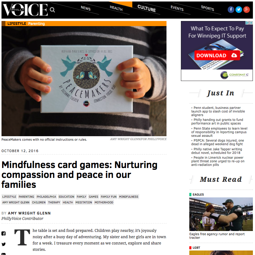 Philly Voice: Mindfulness Card Games