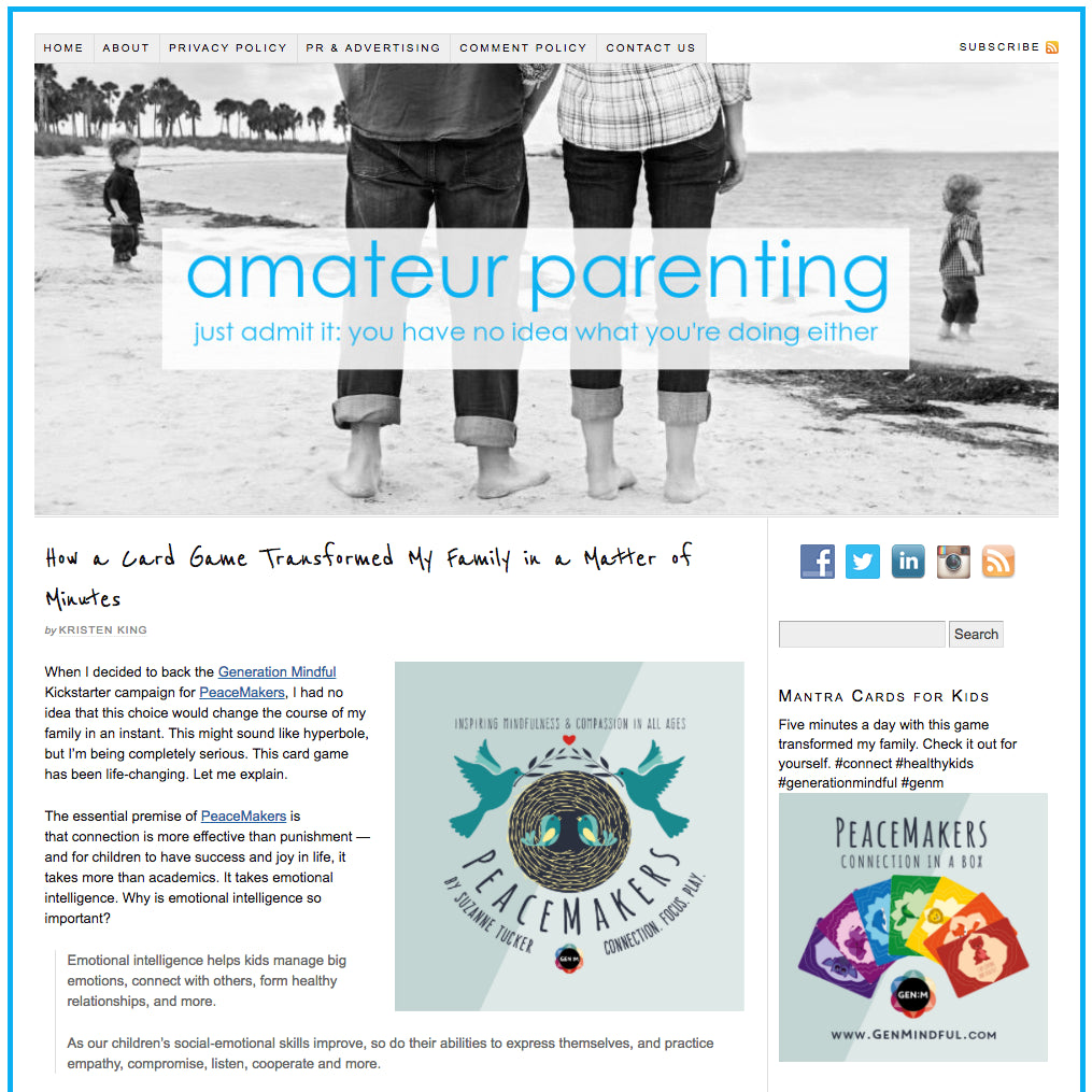 Amateur Parenting: How a Card Game Transformed My Family