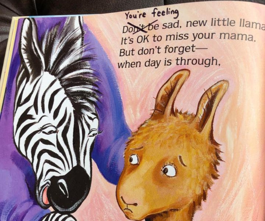 Words Matter - Crossing out dismissive phrases in kid's story books