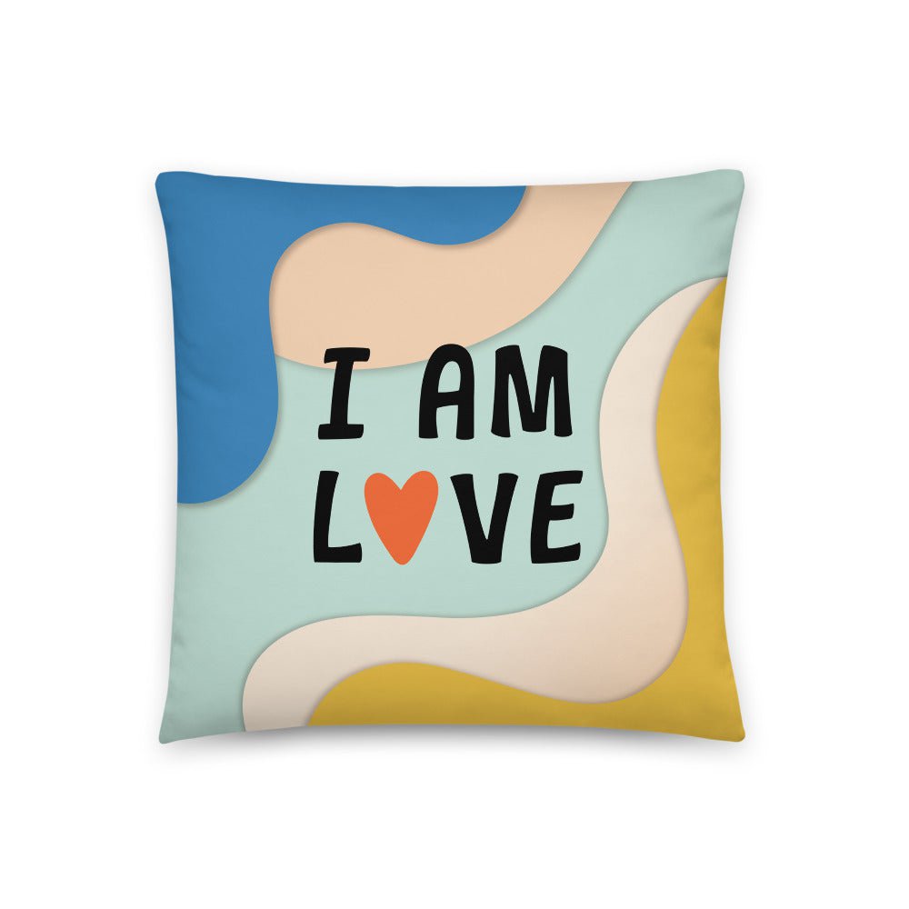 I Am Love / I Am Loved Throw Pillow