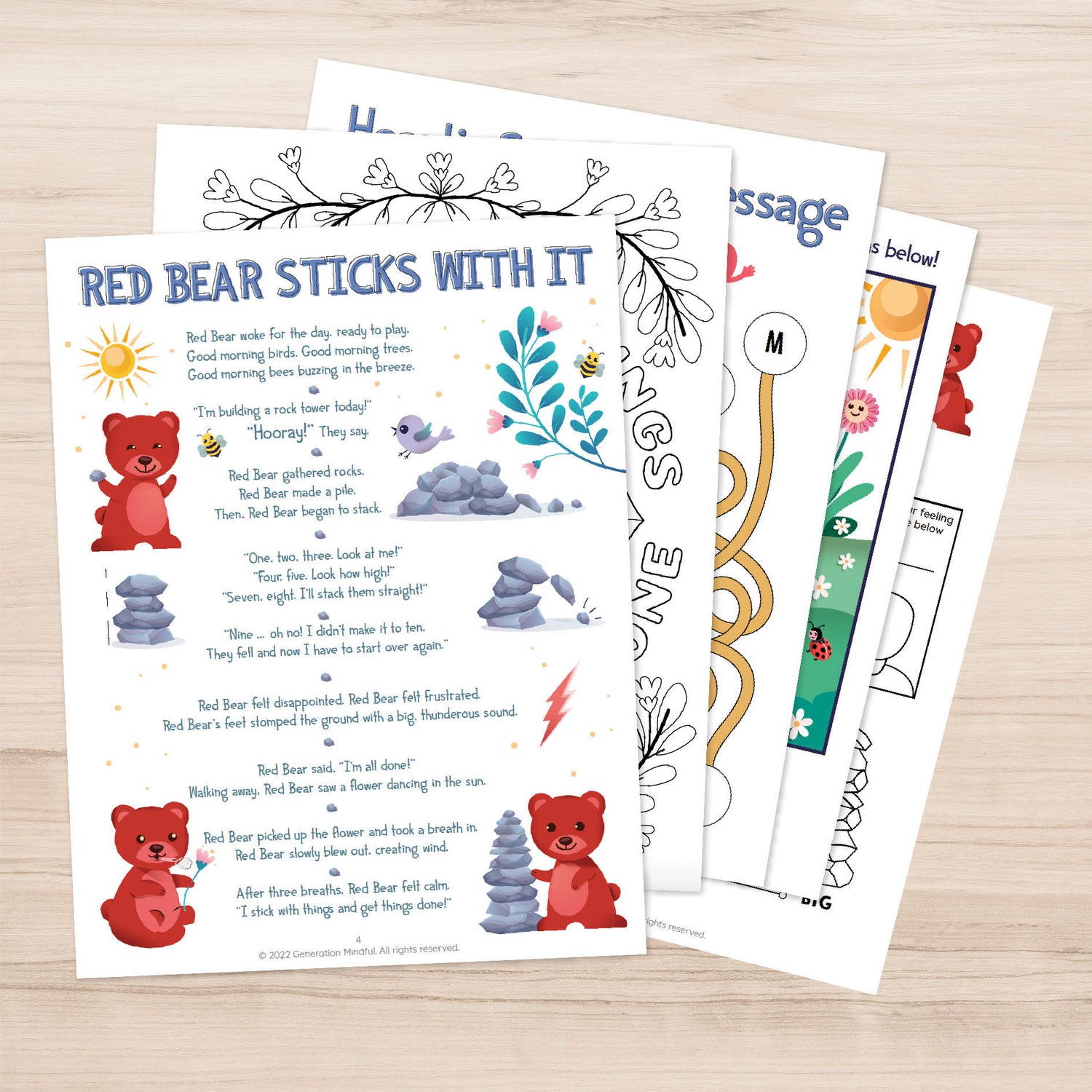 Time-In Activity Book Series (8 PDF Books)